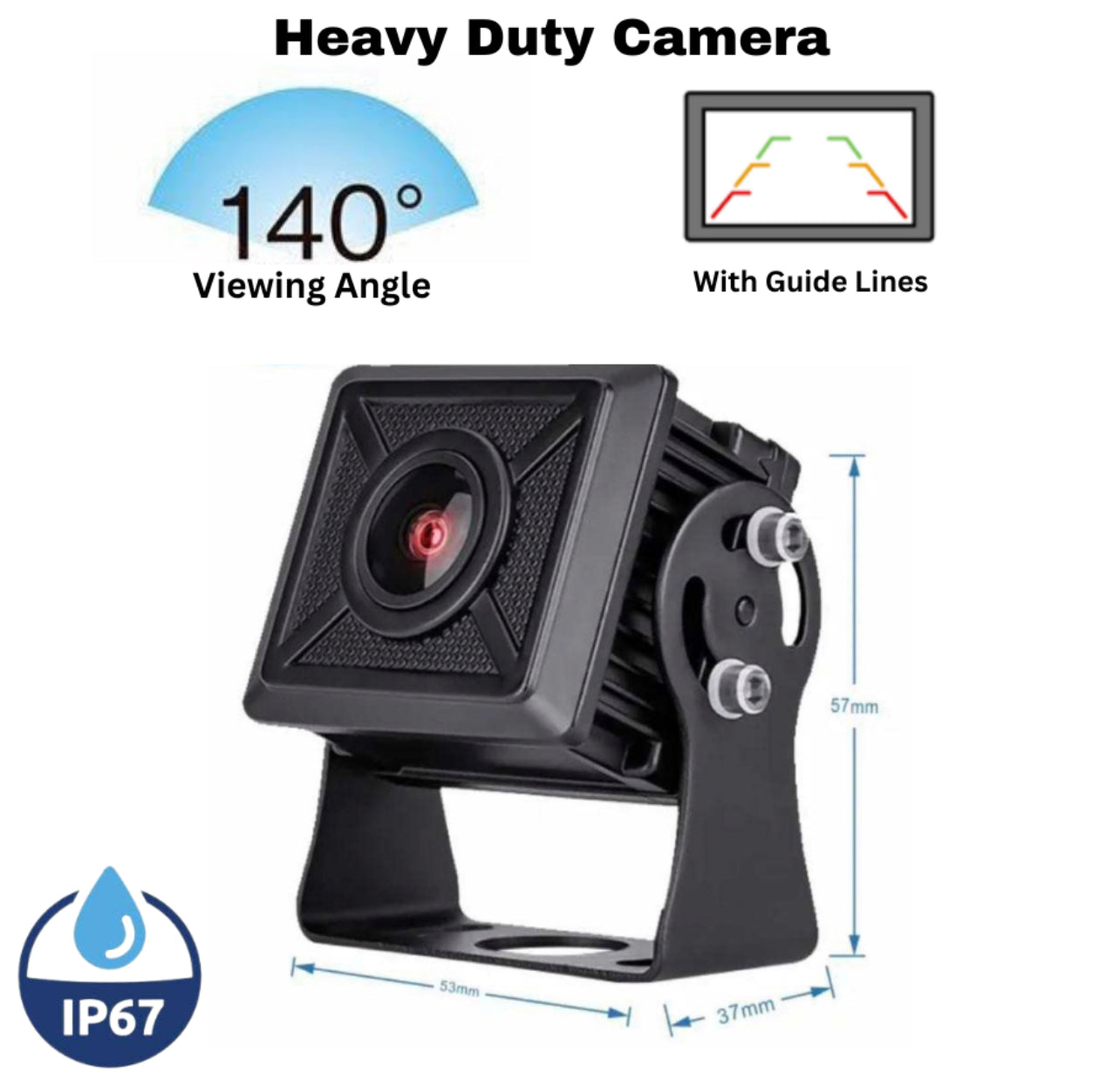 Toyota Hilux 2015-2025 Reverse Camera Kit