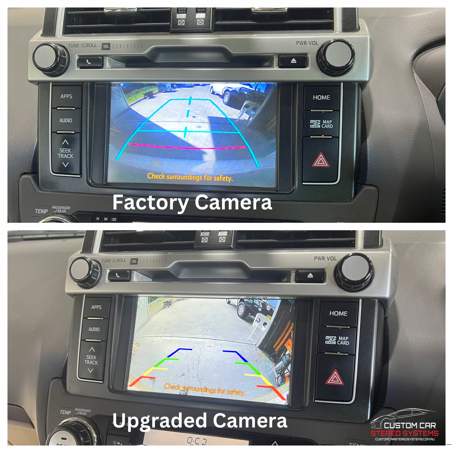 Toyota Prado 2009 - 2023 Upgraded Reverse Camera