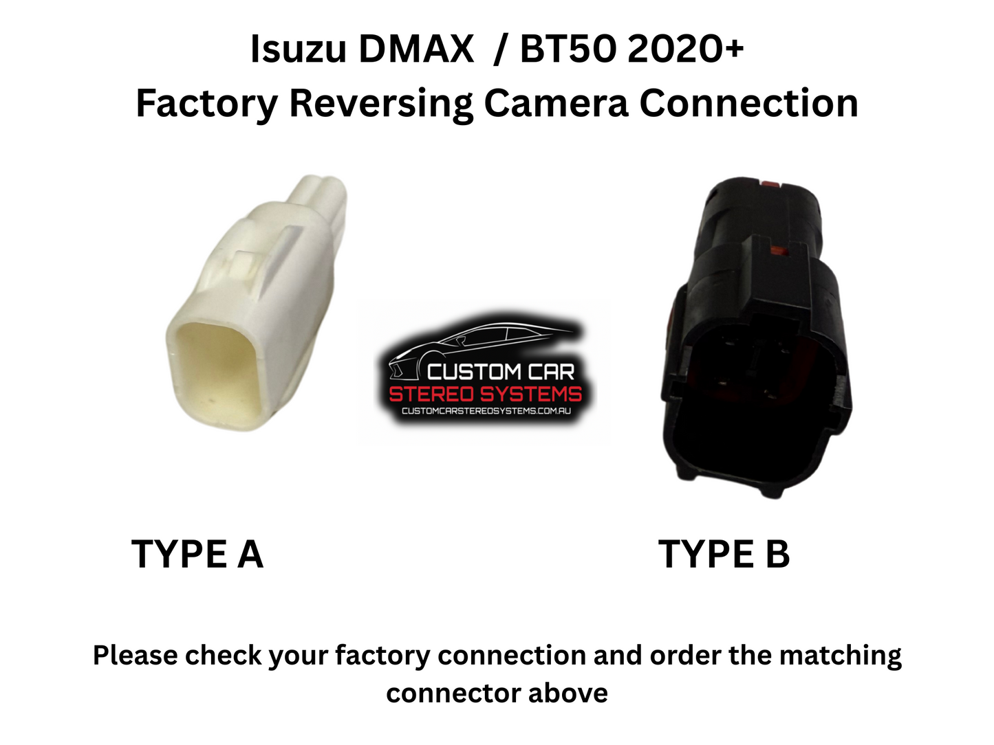 Isuzu DMAX 2020+ Reversing Camera