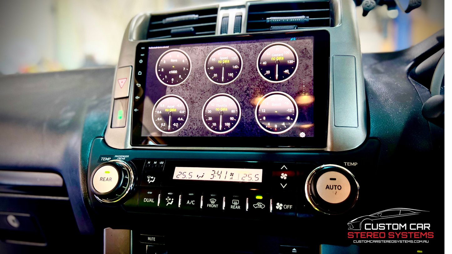 Toyota Prado GX / GXL / VX / Altitude / Kakadu 2009-2013 9.0” Replacement Unit